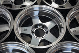 Stealth Custom Series GEN5 17X8.5 +20 Polished W/BLACK WINDOWS set of 4