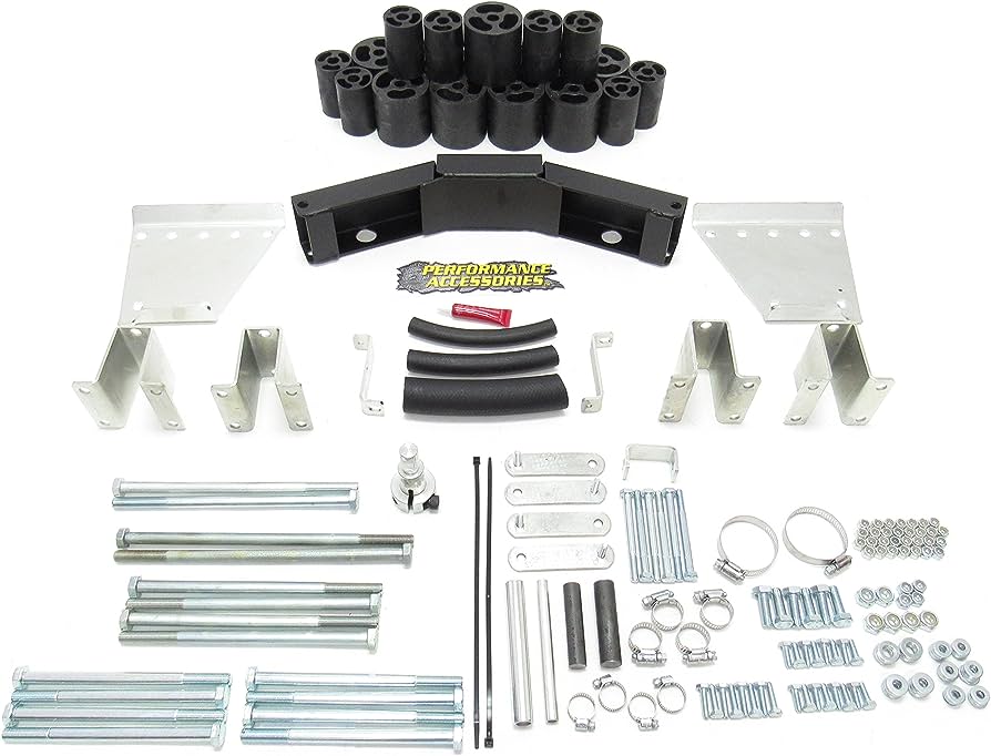 3" Body Lift Kit 20072013 Toyota Tundra PT PA5633 (E5) Top Notch