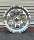 PRE ORDER. Stealth Custom Series Blaze10 17X8.5 +20 POLISHED set of 4