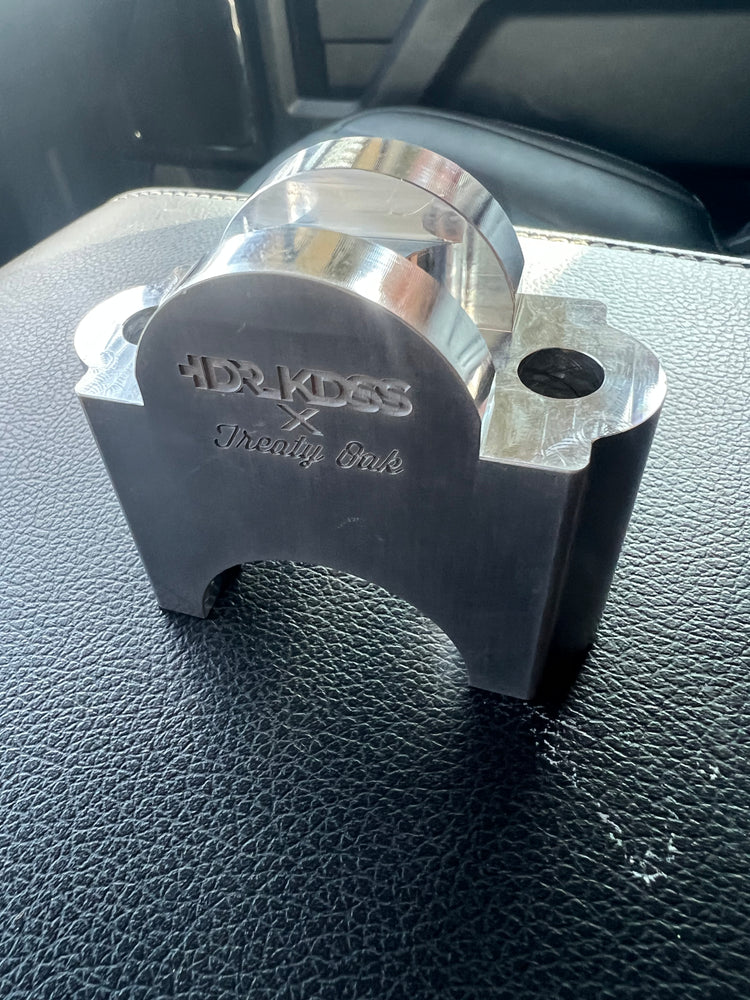 DR.KDSS DROP SPACERS (REAR) RAW ALUMINUM DRKDSSDROPRW Top Notch