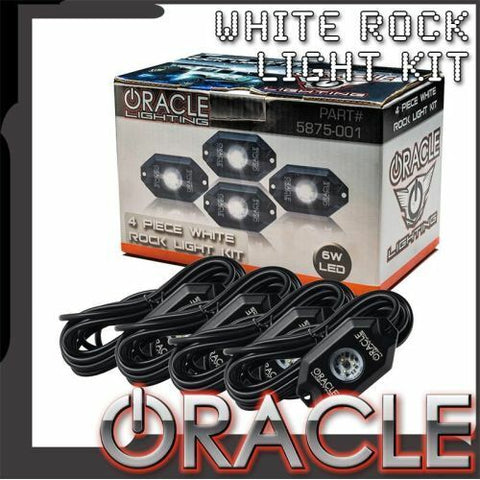 Oracle Lighting Underbody Wheel Well Rock Lights LED White Kit Universal - PT# 5875-001 (A1)
