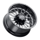 WELD RACING SCORCH 20X12 6LUG GLOSS BLACK AND MILLED set of 4