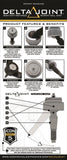 NON-ICON UCA 1" RETROFIT DELTA JOINT KIT 05-UP TACO/07-21 TUNDRA - PT# 614560 (G2)