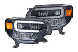 MORIMOTO TOYOTA TACOMA (12-15): XB HYBRID LED HEADLIGHTS LF529 WHITE DRL