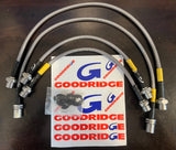 Goodridge 01 - 02 Toyota 4runner 4wd/2wd Brake Line Set 4''-PT# GRI 4-21185 (A2)