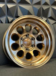 Stealth Custom Series BLAZE10 BRUSHED COPPER 17X9 -38 set of 4