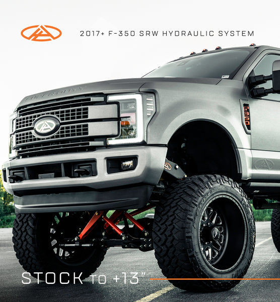 Top Notch Automotive Rims ANY LEVEL LIFT KIT 2017-2022 FORD F350 SRW Hydraulic System – Top Notch ...