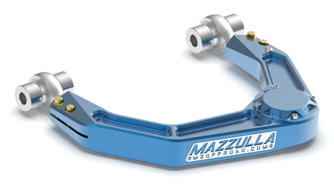 MAZZULLA X TNA 1996-2004 TOYOTA TACOMA BILLET UPPER CONTROL ARMS / MZT-T1-6 KING BLUE