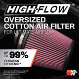 K&N Cold Air Intake System - High-flow Air Filter, Roto-mold Tube - 2024 TOYOTA TACOMA L4-2.4L TURBO 63-9043