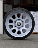 Stealth Custom Series RAY10 17X8.5 -10 LIGHT GRAY set of 4