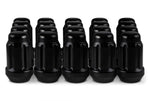 14MM X 2.0 BLACK CLOSED END LONG SPLINE 8 LUG NUT SET OF 32 W/ KEY - PT# 8746LK8-B (G3)