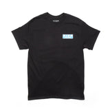 KING SHOCKS BLACK TEE W/BLUE LOGO- PT# APP-BLT100