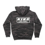 KING SHOCKS BLACK CAMO HOODIE- PT# APP-KCH108