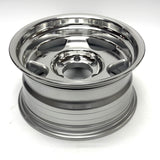 Stealth Custom Series F5 17X9 Polished W/SILVER WINDOWS -38 OFFSET set of 4
