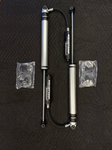 BULLETPROOF 2.0 REAR SHOCKS WITH RESERVOIR SET OF 2 PART# BP15R