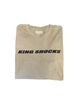 KING SHOCKS Olive Tee w/Black wording