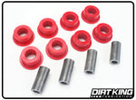 DIRT KING Upper Arm Bushing Rebuild Kit (BUSHINGS & INNER SLEEVES)- PT# DK811947 (A2)