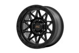 Rough Country 78 Series Wheel Simulated Beadlock | Black | 18x9 | 6x5.5 | +0mm SET OF 4 - 78180912B