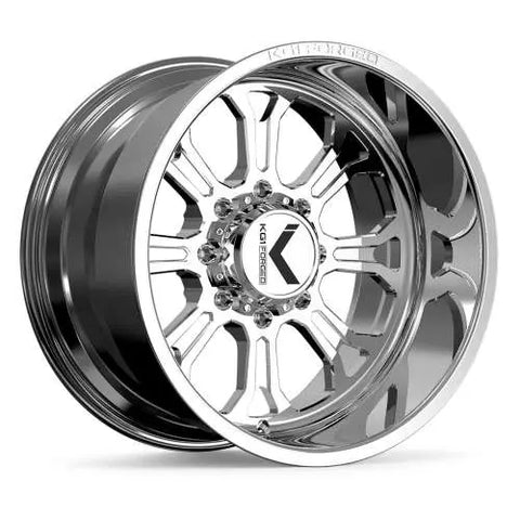 KG1 Forged KT060 CHECKMATE 20X12 6X5.5 Polished set of 4 -KT060201269PS