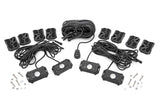 70980 ROUGH COUNTRY LED Rock Light Kit (4 Piece Set)