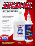 Lucas Oil 10042 Heavy Duty High Performance SAE 85W-140 Gear Oil - 1 Quart