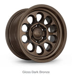 Stealth Custom Series Blaze10 17X9 -38 GLOSS DARK BRONZE set of 4