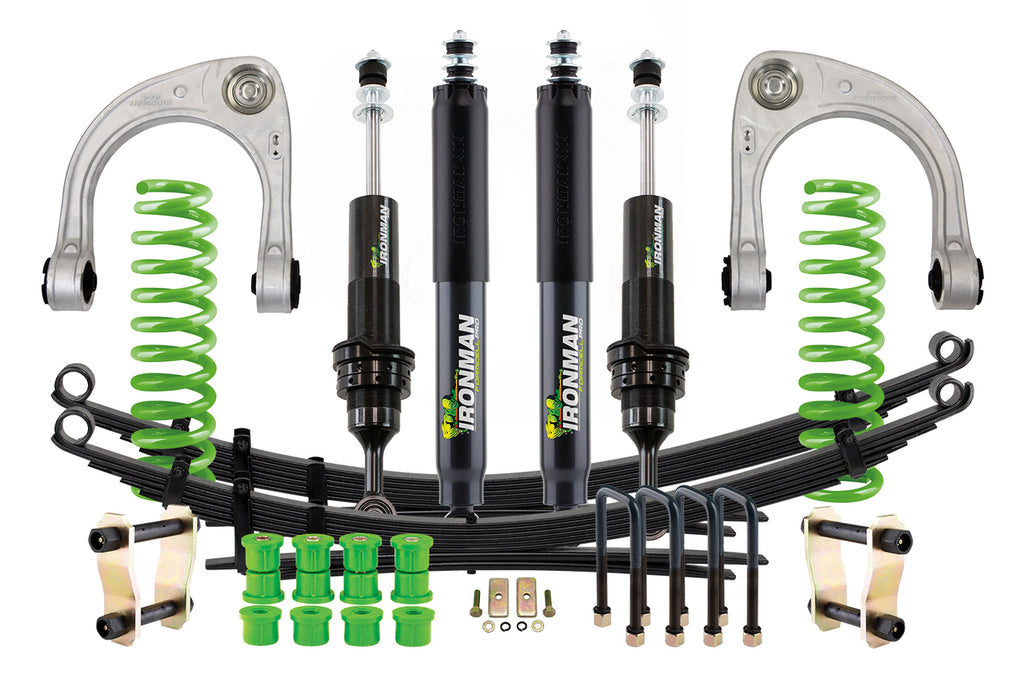 Ironman adjustable online shocks
