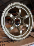 Advan RG-D2 Wheel 17x8.5 6x139.7 -10mm RACING GOLD METALLIC SET OF 4  YAT7H-10KZ