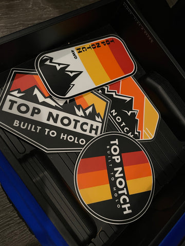 TOP NOTCH HOLO DECAL PACKAGE