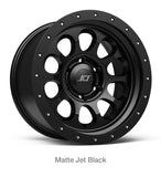Stealth Custom Series RAY10 MATTE JET BLACK 17X8.5 set of 4 (HQ)