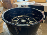 Weld Offroad 22x14 W132 Cheyenne 6x135 6x139.7 Gloss Black / Milled Set of 4