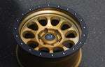 Stealth Custom Series RAY10 BRUSHED GOLD  17X9 -38 set of 4