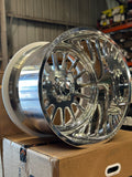 KG1 Forged KF016 RAYS 22X16 6X5.5 Polished set of 4 KF016221669PS-1