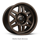 Stealth Custom Series Stealth6 17X8.5 Matte Dark Bronze set of 4